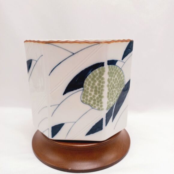 Anne-Marie Trolle Floreana Box/Vase 1982 Denmark Royal Copenhagen - Picture 1 of 10